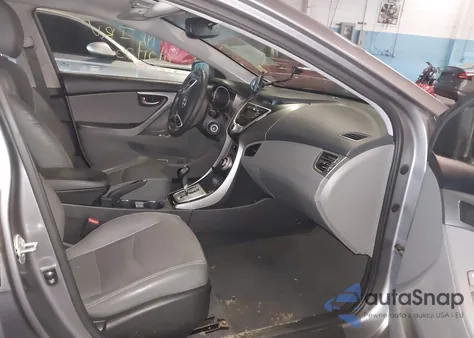 2012 Hyundai Elantra Limited (Ulsan Plant) from USA, damaged, VIN KMHDH4AE6CU290796